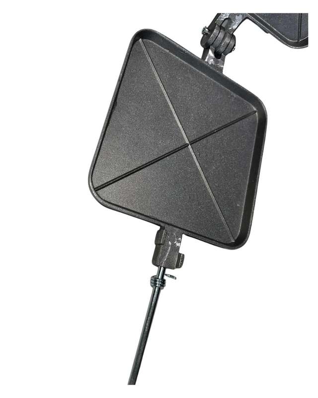 Square Aluminium Jaffle Maker  For Gas & Electric Stoves