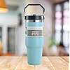 Stainless Steel Straw Cup Tumbler with Straw Lid (insulated) 4 Colours Random