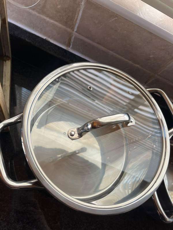 10 Piece High quality Stainless Steel Pot Set