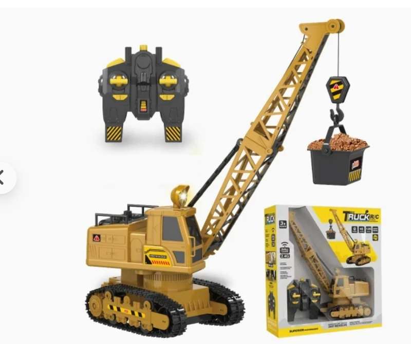 Remote Control Construction Vehicle 1/20 Scale Tower Crane with Light