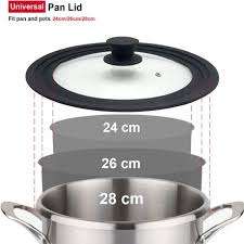 Universal Silicone Round Pot Lid (24cm, 26cm & 28cm)