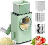 Hand Vegetable Cutter Upgraded Rotary Grate Mandoline Slicer