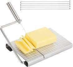 Multipurpose Cheese Slicer | with Replacement Wires | Stainless Steel