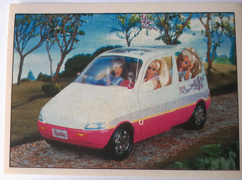 TEN Vintage Panini Barbie Style SEALED Sticker Packs - 1995