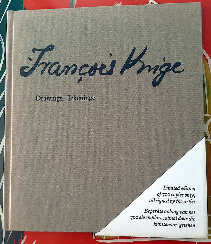 Francois Krige. Drawings Tekeninge. Limited SIGNED edition of 700.