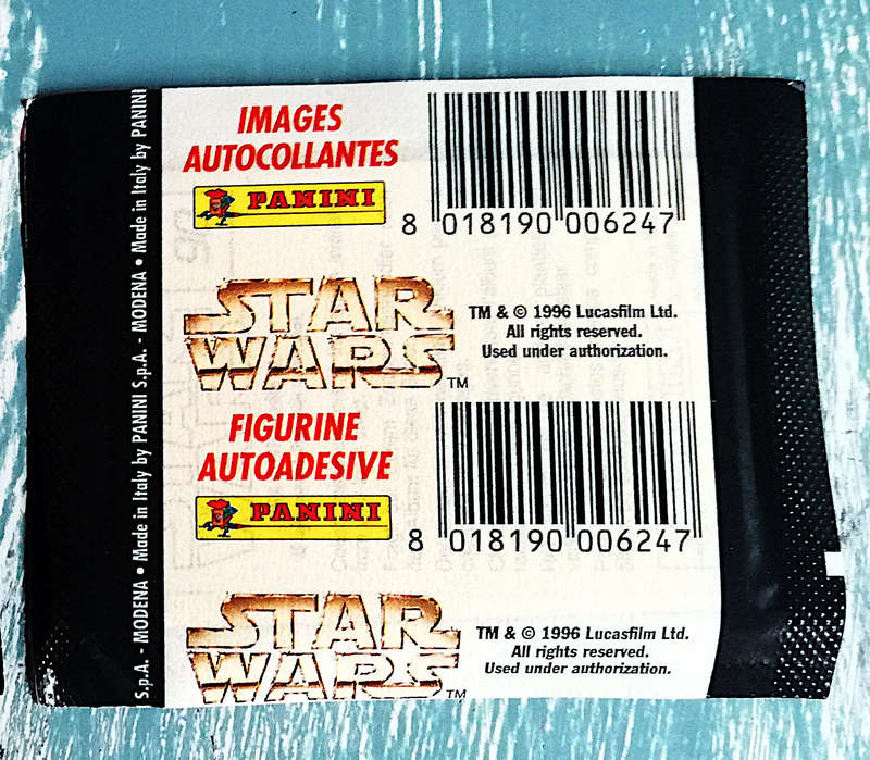 40 X SEALED Packs Star Wars Panini Stickers 1996 Darth Vader Han Solo