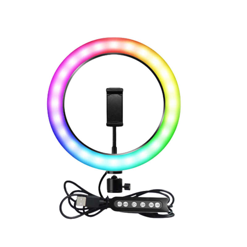 RING LIGHT 10" RGB AND STAND