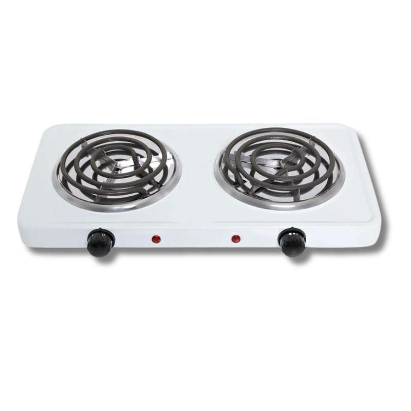 STOVE 2 PLATEOMEGA DBL SPIRAL 2000W