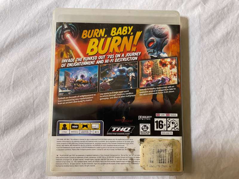 Destroy All Humans: Path of the Furon (PS3)