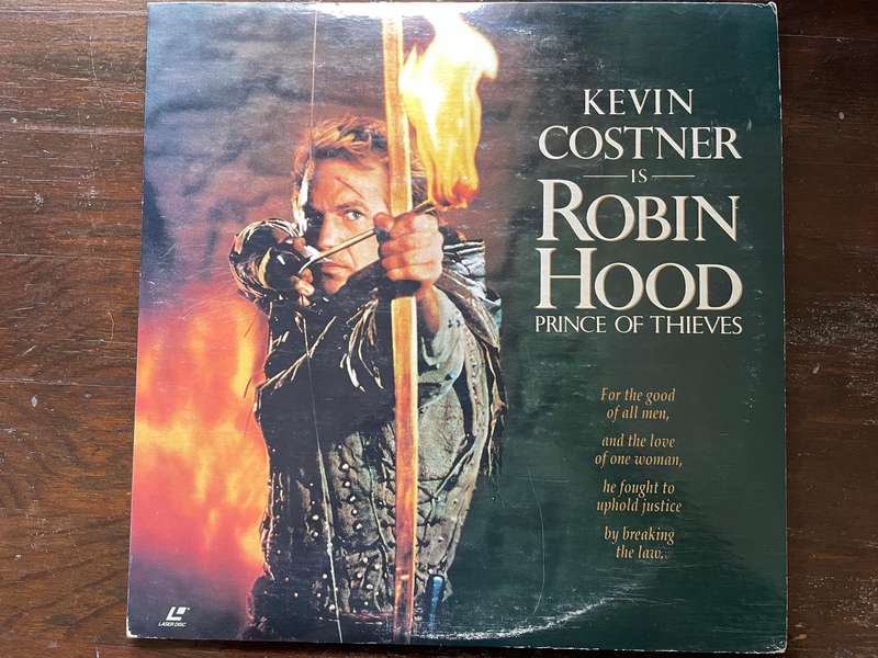 Robin Hood: Prince of Thieves (Laserdisc)