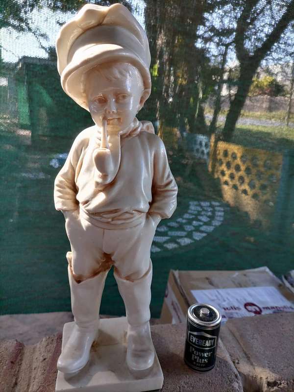 YOUNG FRENCH BOY STATUE