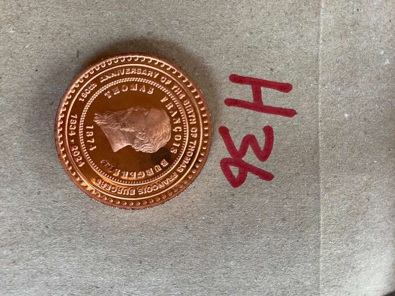 2021 - Burger Pond coin - 150th Annivarsary of the Burger pond Coin - Copper