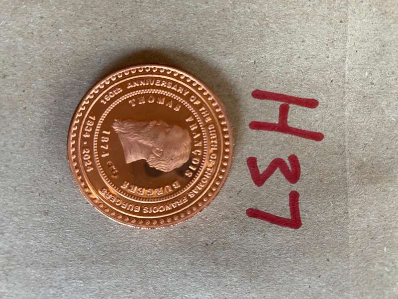 2021 - Burger Pond coin - 150th Annivarsary of the Burger pond Coin - Copper