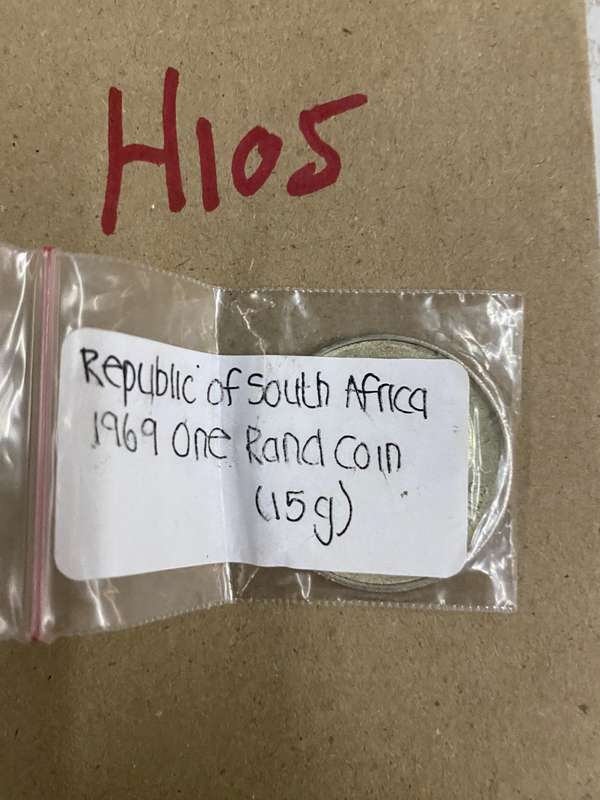 1969 South Africa Silver R1