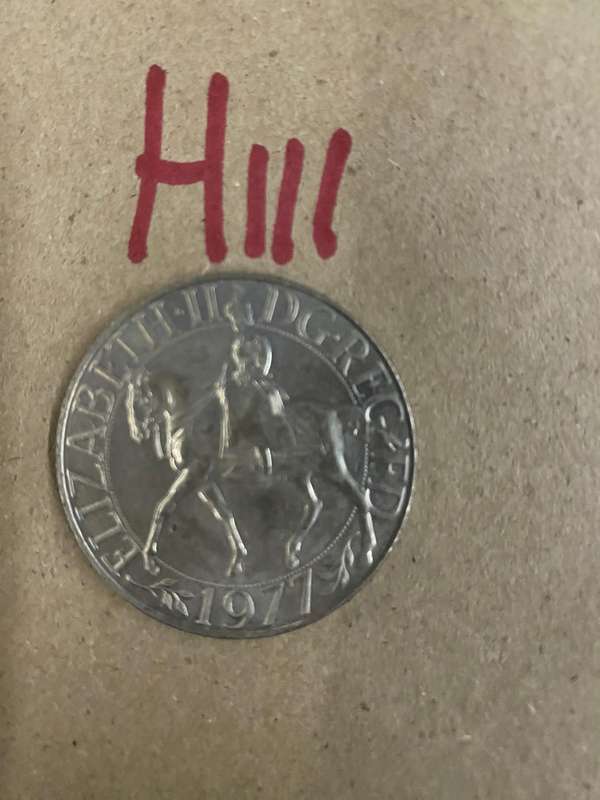 1977 Queen Elizabeth coin - unresearched
