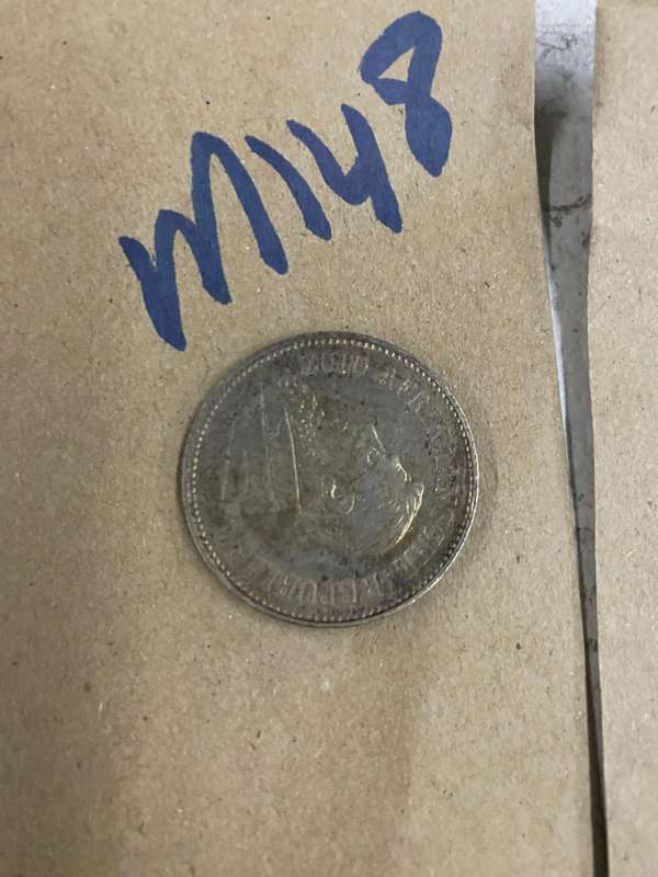 1898 Silver ZAR 2 1/2 Shilling