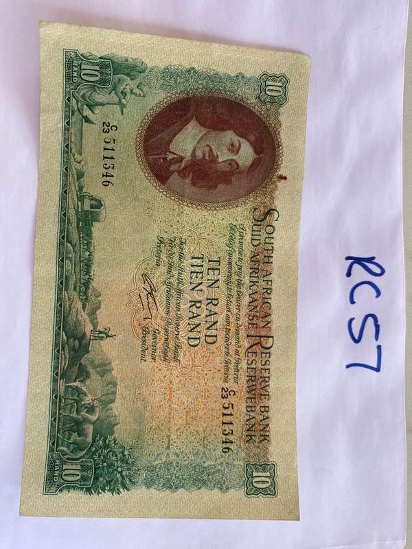 10 x Rissik South Africa Excellent R10 up for grabs
