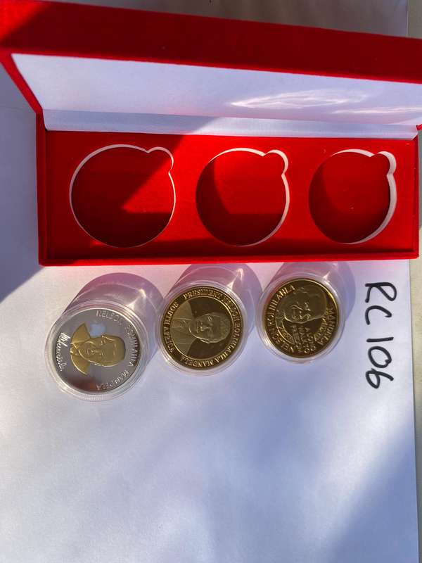 Long walk top Freedom Mandela coins - Do not seen often