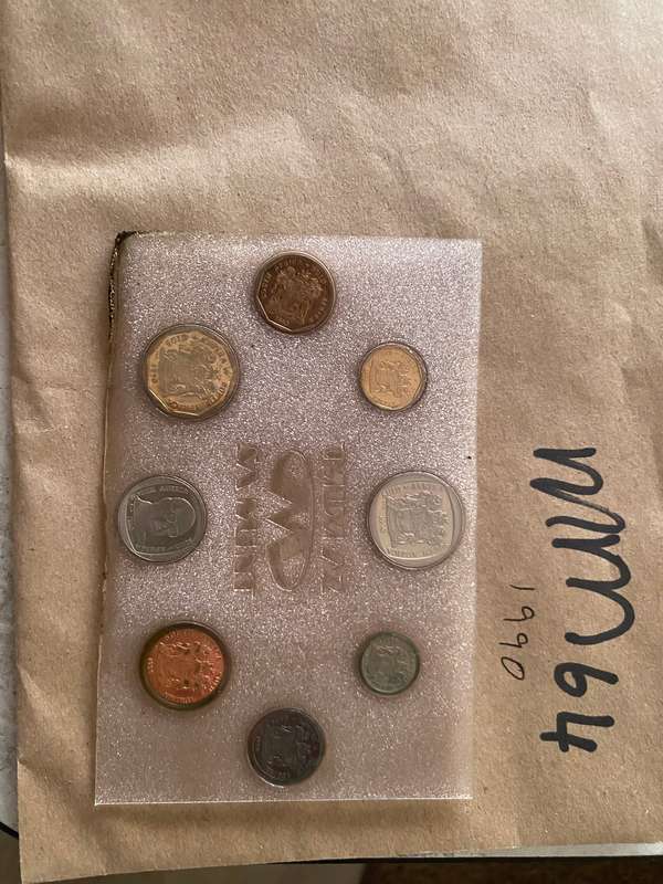 1990 SA Munt UNC coin set