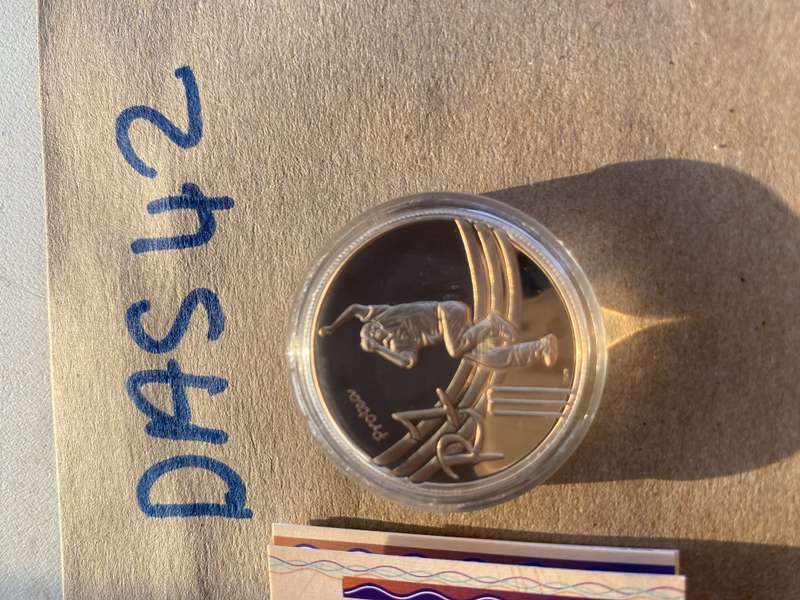 2003 South Africa Proof R1 - Cricket - WITH CERTIFICATE AND SAM BOX