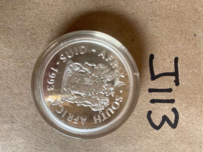 1993 Silver Proof R2 - PEACE/VREDE
