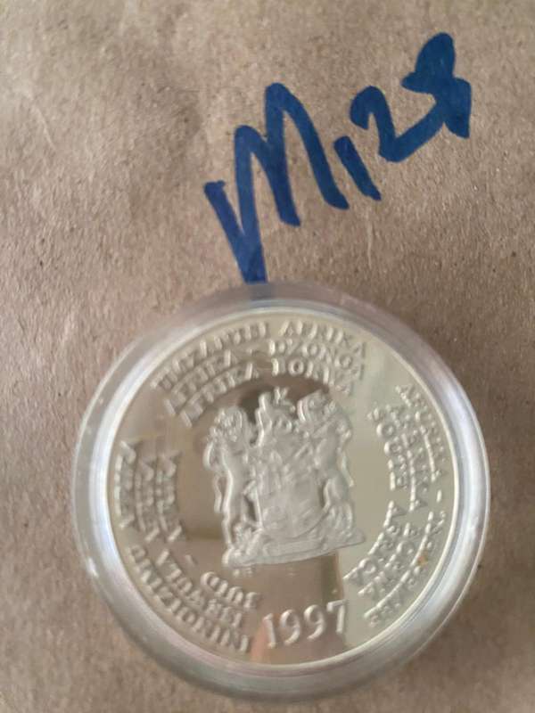 1997 Silver proof R2-00 Capsulated - Seahorse