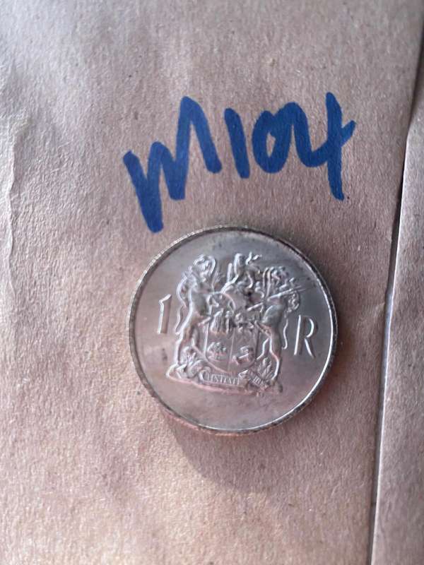 1969 - South Africa Silver R1 - Diedericks - Proof