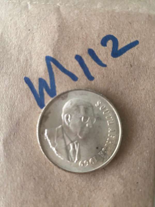 1969 South Africa Silver UNC R1 - Diedericks - Excellent coin