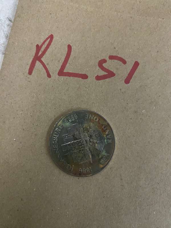 1986 Mining SIlver R1 Proof with great toning