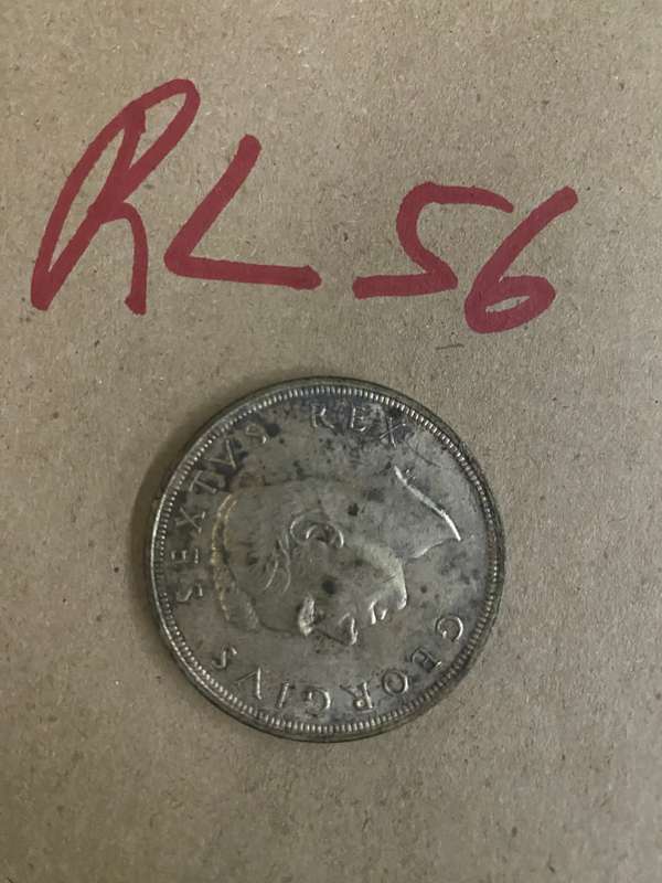 Great 1951 SA Union 5 Shilling - Silver