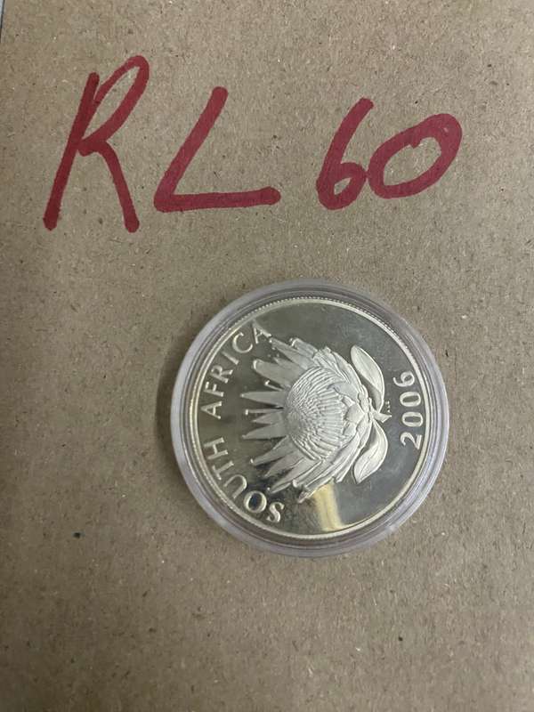 2006 Silver Proof, Protea Series R1 - Desmond Tutu