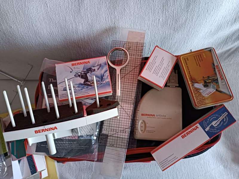 Bernina Artista 180 Embroidery & Sewing machine plus extras