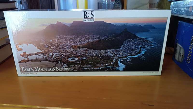Table Mountain sunrise puzzle