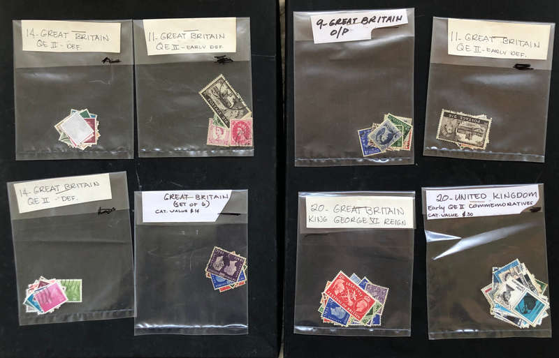 Stamps 16 Packets Sorted by Collector