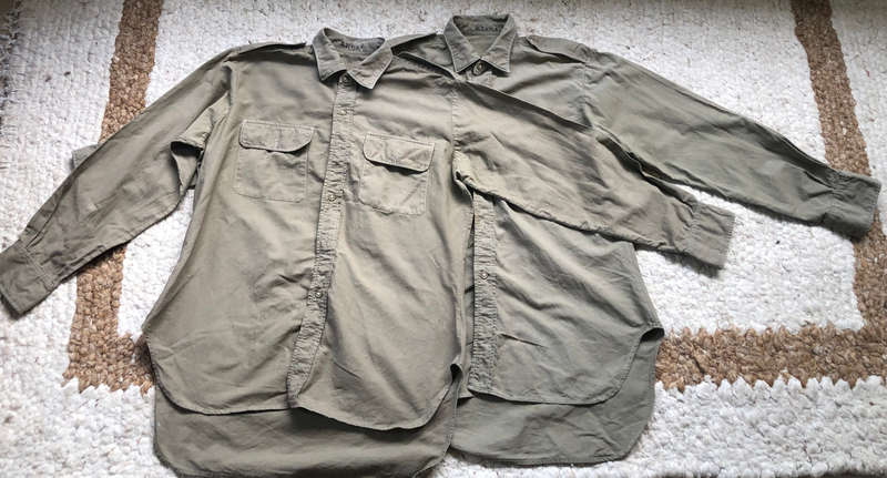 MILITARY LONG SLEEVE SHIRT VINTAGE