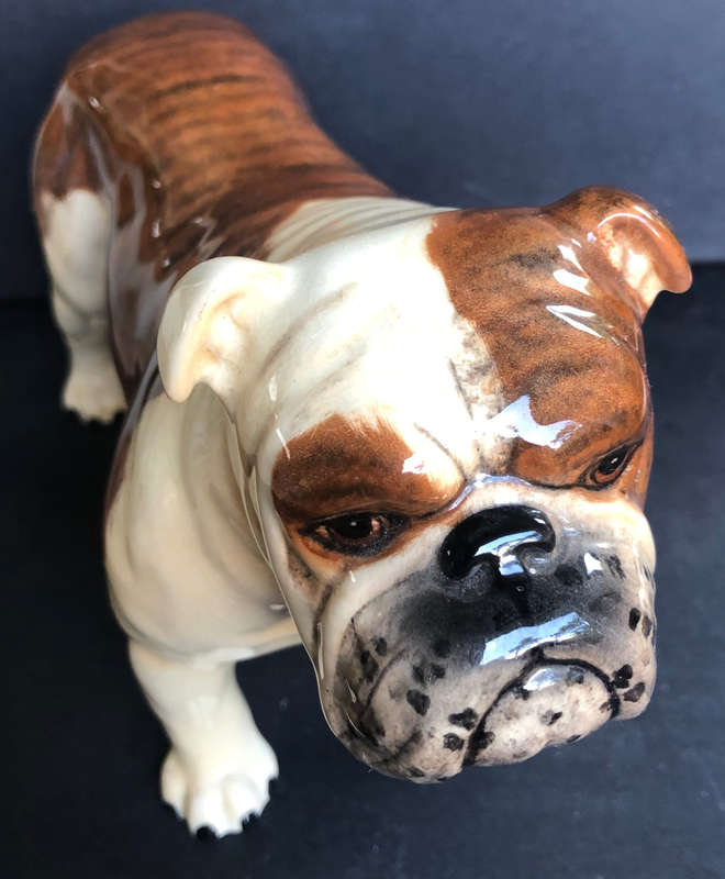 BESWICK BASFORD CHAMPION BRITISH MASCOT BULLDOG CIRCA 1940