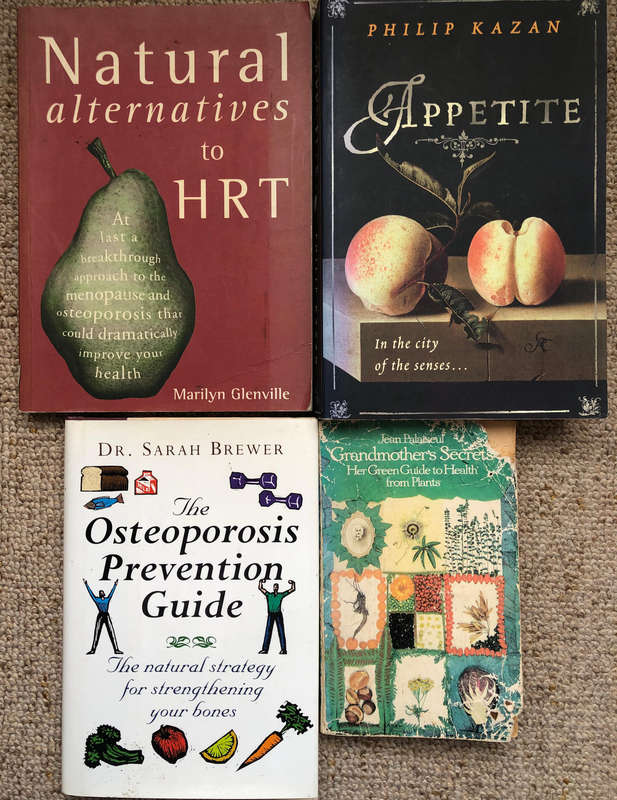 The Osteoporosis Prevention Guide by Dr Sarah Brewer Appetite by Philip Kazan Natural...............