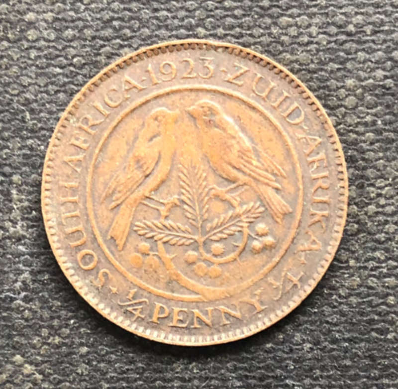 FARTHING 1923 UNION OF SOUTH AFRICA