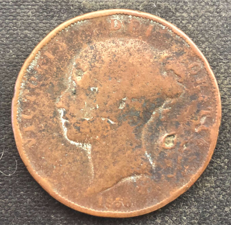 PENNY 1856 BRITAIN