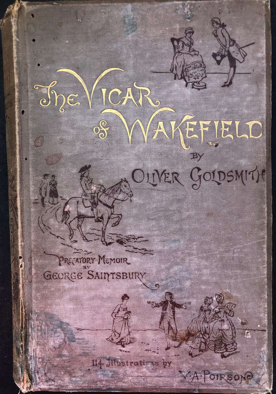 THE VICAR OF WAKEFIELD BY O GOLDSMITH 1889