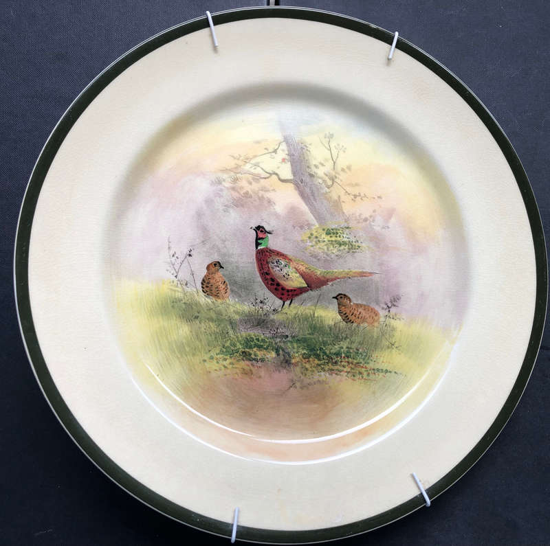 ROYAL DOULTON GAME BIRDS D4586 SERIESWARE RACK PLATE