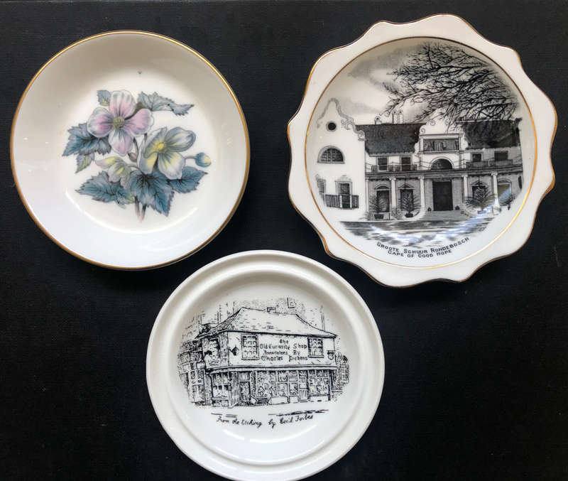 ROYAL WORCESTER, ROYAL ALBERT AND ROSINA ALL FINE BONE CHINA BUTTER DISHES COLLECTION
