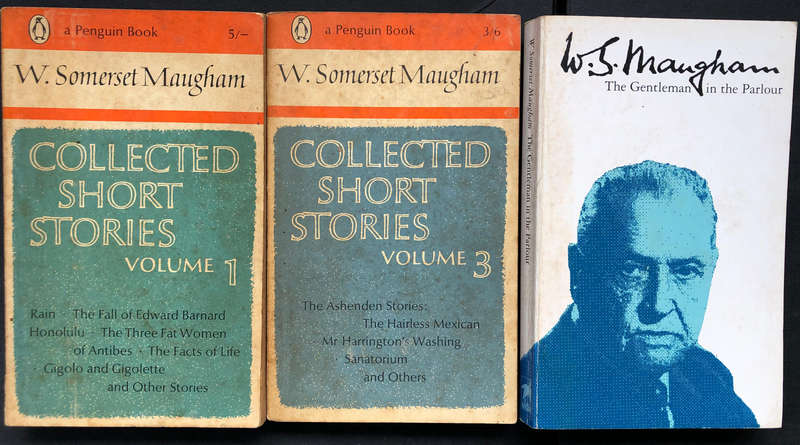 W Somerset Maugham Collected Short Stories Vol 1 & 3 The Gentleman in the Parlour 3 Books