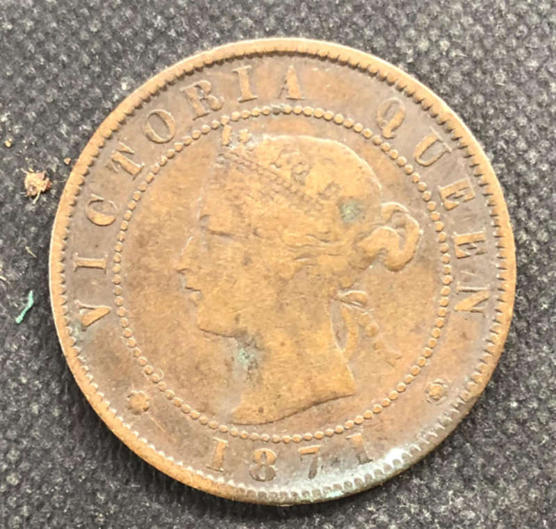 CANADA 1871 PRINCE EDWARD ISLAND  ONE CENT