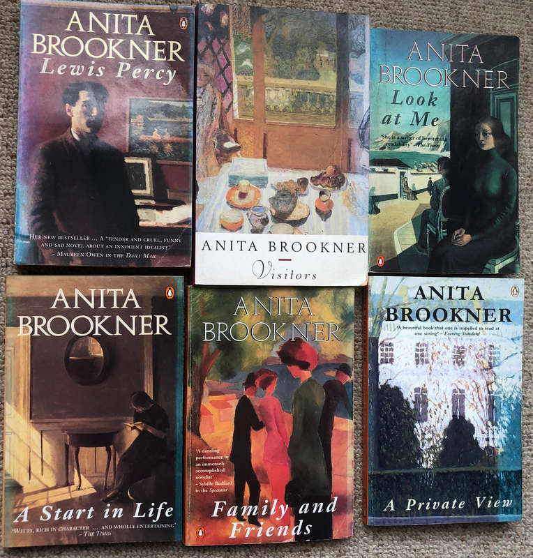 Family and Friends by Anita Brookner A Private View by Anita Brookner Look at Me by Anita Brookner..