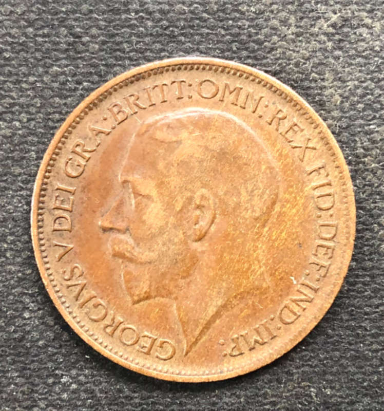 HALF PENNY 1916 BRITAIN