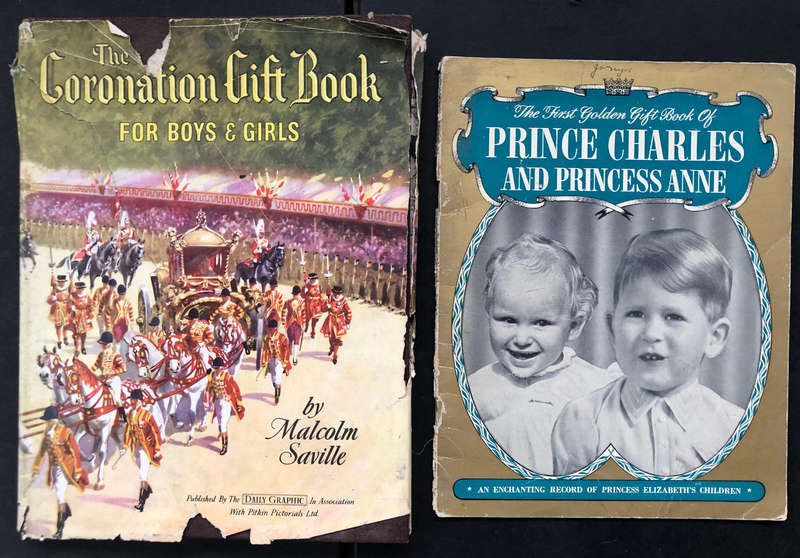The Coronation Gift Book by Malcom Saville Prince Charles and Princess Anne by Anne Packard