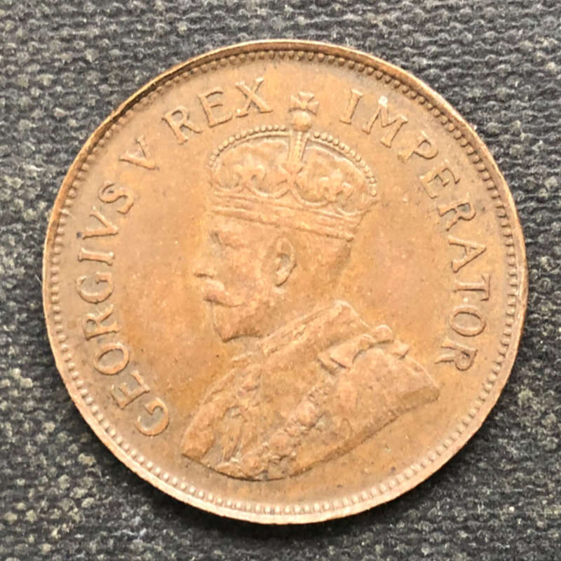 HALF PENNY 1925 UNION OF SOUTH AFRICA