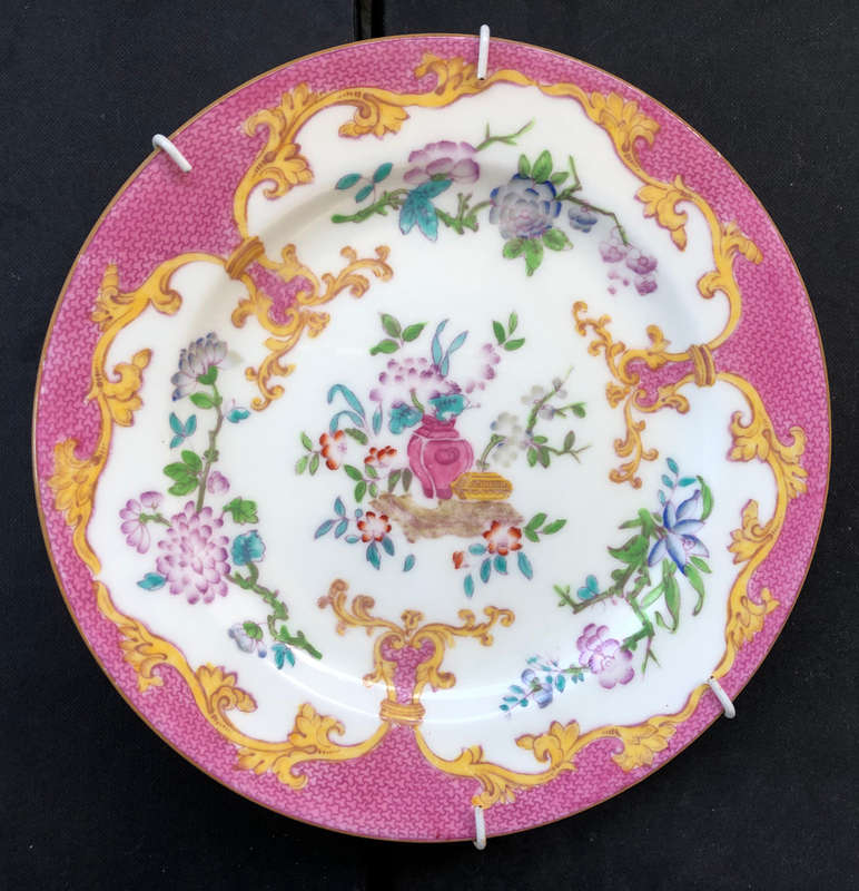 MINTON TYPICAL HAND PAINTED PLATE B1017