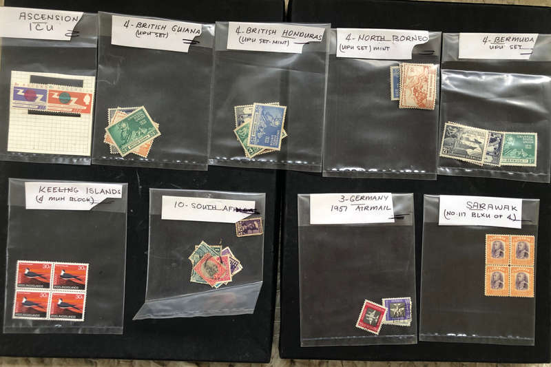 Stamps 17 Packets Sorted by Collector